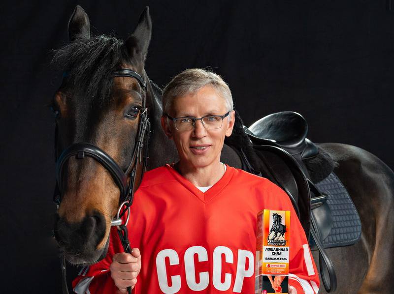 Двухкратный Олимпийский чемпион Игорь Ларионов — амбассадор бренда «Лошадиная сила»